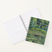 Der Seerosenteich, Landschaftsölgemälde, Monet Notizblock (Innenseite)