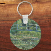 Der Seerosenteich, Landschaftsölgemälde, Monet Schlüsselanhänger (Rückseite)