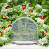 Der Seerosenteich, Landschaftsölgemälde, Monet Schneekugeln (Weihnachten)