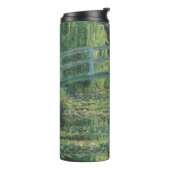 Der Seerosenteich, Landschaftsölgemälde, Monet Thermosbecher (Nach links gedreht)