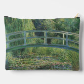 Der Seerosenteich, Landschaftsölgemälde, Monet Zubehörtasche (Rückseite)