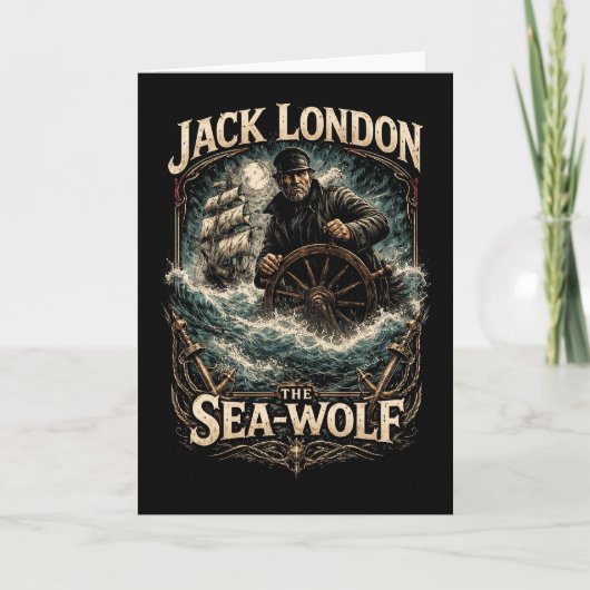 Der Seewolf Feiertagskarte (Vorderseite)