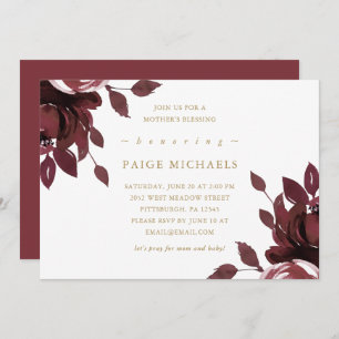 Der Segen der Christlichen Burgunderblüte Einladung