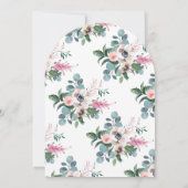 Der Segen der Christlichen Mutter im Vintagen Stil Einladung (Rückseite)