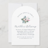 Der Segen der Christlichen Mutter im Vintagen Stil Einladung (Vorderseite)