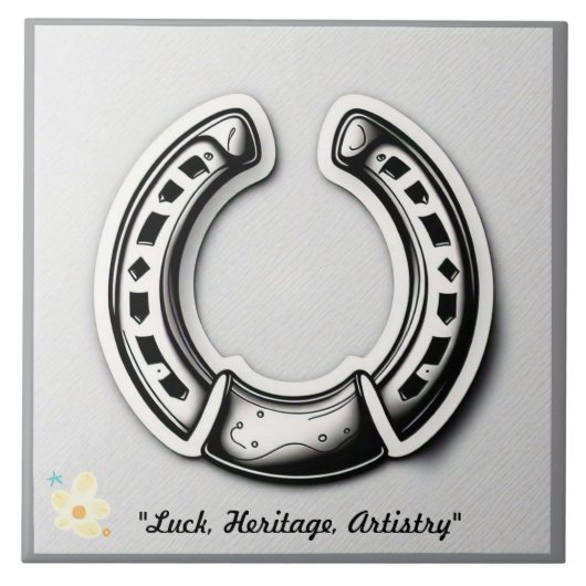 "Der Segen des Glücks" Fliese (Vorderseite)