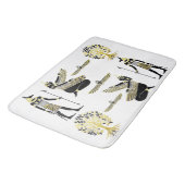 Der Segen des Golden Pharao: Kunst des alten Ägypt Badematte (Schrägansicht)