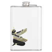 Der Segen des Golden Pharao: Kunst des alten Ägypt Flachmann (Rückseite)