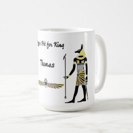 Der Segen des Golden Pharao: Kunst des alten Ägypt Kaffeetasse