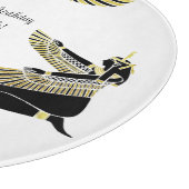 Der Segen des Golden Pharao: Kunst des alten Ägypt Schneidebrett (Ecke)