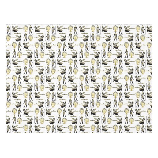 Der Segen des Golden Pharao: Kunst des alten Ägypt Tischdecke (Vorderseite (Horizontal))
