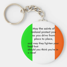 Der Segen des irischen Fahrers Schlüsselanhänger