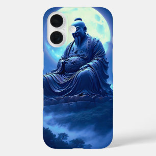 Der Segen des Mondes über der himmlischen Statue iPhone 16 Hülle