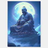 Der Segen des Mondes über der himmlischen Statue Magnet (Vorderseite)