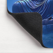 Der Segen des Mondes über der himmlischen Statue Mousepad (Ecke)