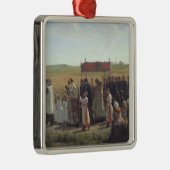 Der Segen des Weizens im Artois, 1857 Silbernes Ornament (Rechts)