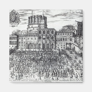 Der Segen von Papst Pius V Magnet