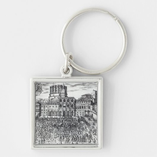 Der Segen von Papst Pius V Schlüsselanhänger (Vorne)