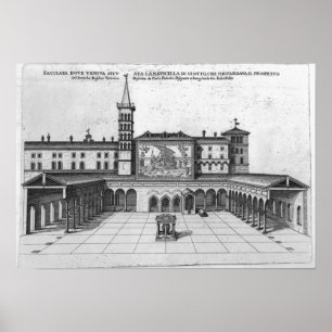 Der SegenLoggia alten Vatikans Poster
