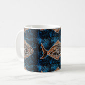 "Der Seher (5)" Kaffeetasse (Vorderseite Links)