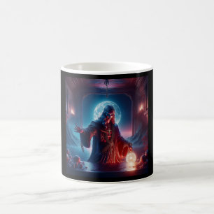Der Seher in seinen Kammern, der das Orakel befrag Kaffeetasse