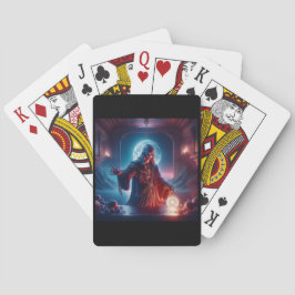 Der Seher in seinen Kammern, der das Orakel befrag Spielkarten