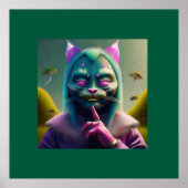 Der Seher wird gleich eine Beobachtung machen Poster (Vorne)