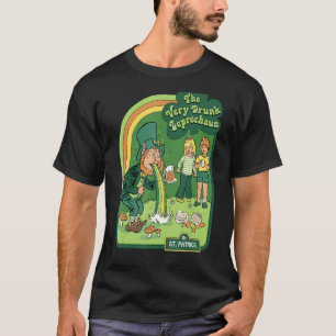 Der sehr Betrunkene Leprechaun St Patrick S Day Ha T-Shirt