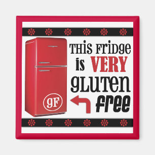 Der sehr Gluten-Freie Kühlschrankmagnet
