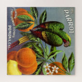 Der sehr grüne Papagei Puzzle (Horizontal)