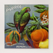 Der sehr grüne Papagei Puzzle (Vertikal)