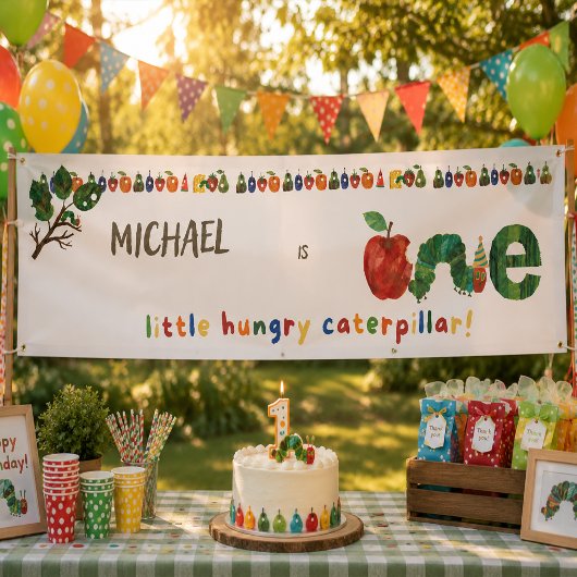 Der sehr hungrige Raupen-Geburtstag Banner