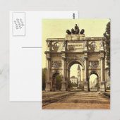 der Seigesthor (d. h. Siegestor) (Triumphbogen), Postkarte (Vorne/Hinten)