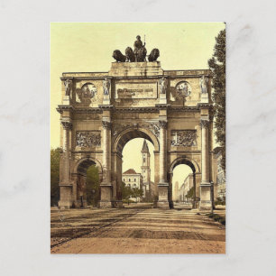 der Seigesthor (d. h. Siegestor) (Triumphbogen), Postkarte