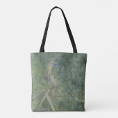 Der Seil-Tänzer (Pastell) Tasche (Rückseite)