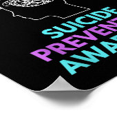 Der Selbstmord gibt dem anderen den Schmerz. Selbs Poster (Ecke)