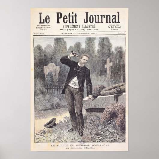 Der Selbstmord von General Georges Ernest Poster (Vorne)