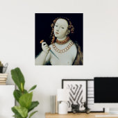 Der Selbstmord von Lucretia, 1538 Poster (Heimbüro)