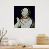 Der Selbstmord von Lucretia, 1538 Poster (Küche)