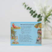 Der seltene Staat Floridas Postkarte (Stehend Vorderseite)