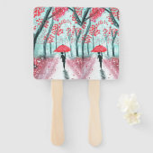 Der seltene Weg der menschlichen Silhouette mit de Fächer (Vorne und Hinten)