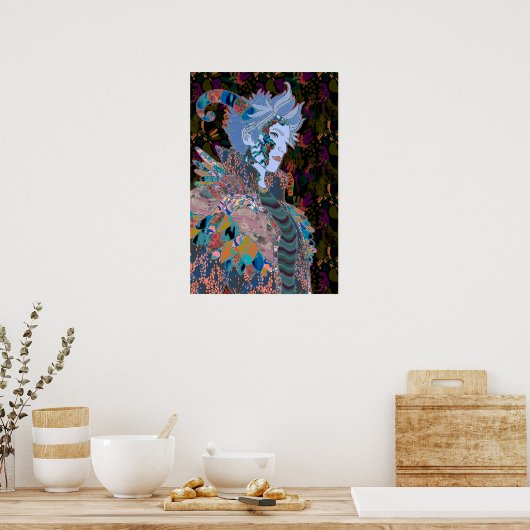 Der seltsame Dämon Poster (Küche)