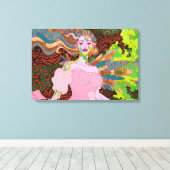 Der seltsame Engel Leinwanddruck (Insitu (Holzboden))