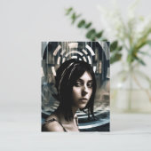 Der seltsame Pool Postkarte (Stehend Vorderseite)