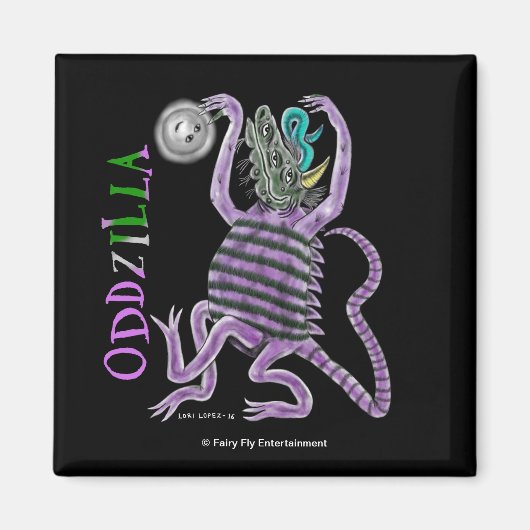 Der seltsame Schwanz von Oddzilla Magnet (Vorne)