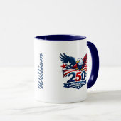 Der Semiquincentennial-Erinnerungsbecher Tasse (VorderseiteRechts)