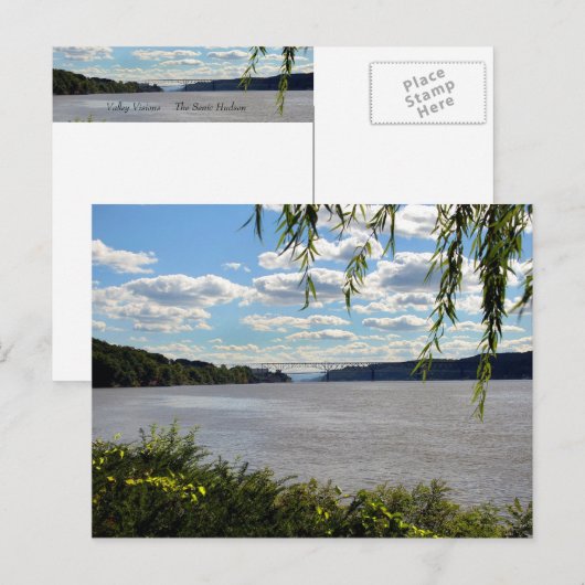 Der Senic Hudson Postkarte (Vorne/Hinten)