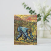 Der Sensenmann mit Sickle von Vincent van Gogh (Stehend Vorderseite)