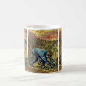 Der Sensenmann mit Sickle von Vincent van Gogh Kaffeetasse (Mittel)