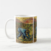 Der Sensenmann mit Sickle von Vincent van Gogh Kaffeetasse (Links)
